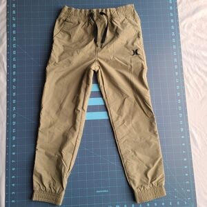 Kids Tan Jogger Pants Hurley Khaki Pants Activewear Utility